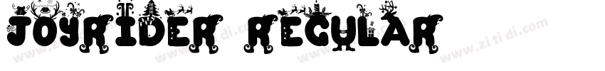 JoyRider Regular字体转换